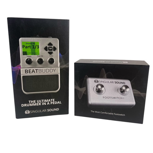 Vist Large View of Product Image Which is Used Singular Sound BeatBuddy Drum Machine Pedal with Footswitch