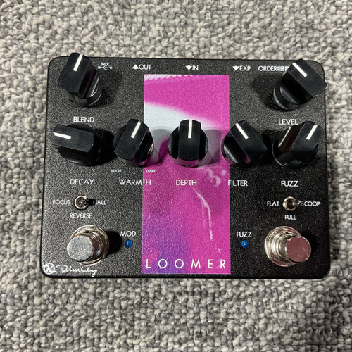 Vist Large View of Product Image Which is Used KEELEY LOOMER REVERB FUZZ Guitar Pedal