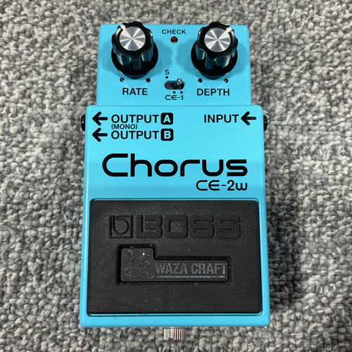 Vist Large View of Product Image Which is Used BOSS CE-2W WAZA CRAFT CHORUS Guitar Pedal