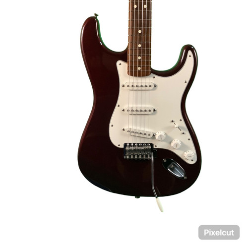 Vist Large View of Product Image Which is Used Fender 1999 STRATOCASTER S Type Electric Guitar Red 6-String