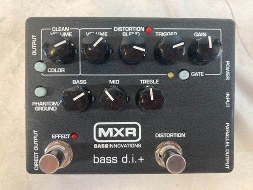 Vist Large View of Product Image Which is Used MXR BASS DI+ Bass Pre-Amp Pedal