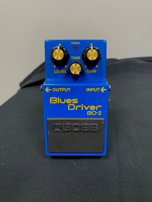 Vist Large View of Product Image Which is Used Boss BD-2 BLUES DRIVER DISTORTION Overdrive Pedal