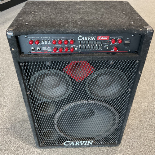 Vist Large View of Product Image Which is Used CARVIN R600 WITH RL6815 CAB Bass Combo