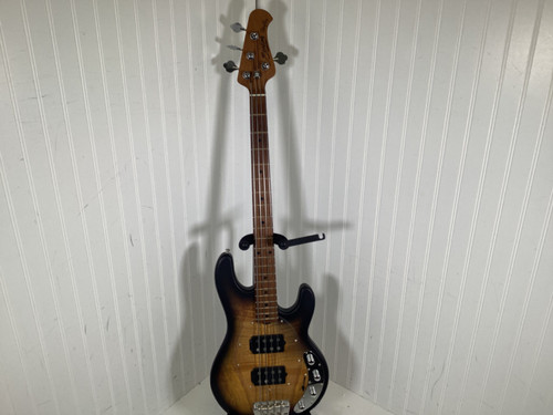 Vist Large View of Product Image Which is Used Sterling by Ernie Ball MUSIC MAN RAY34HH SM Bass Guitar Tobacco Sunburst 4-String