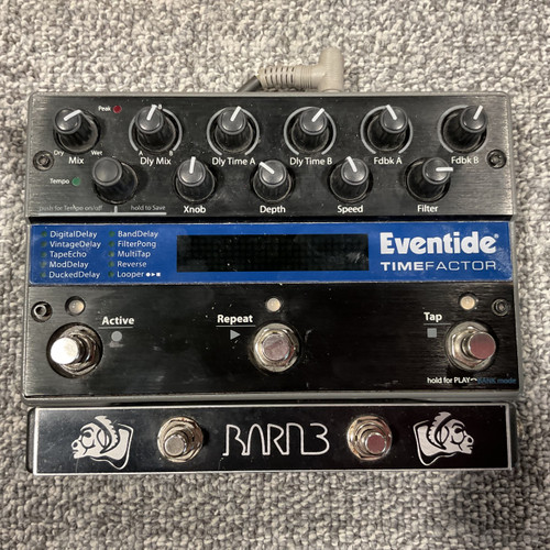 Vist Large View of Product Image Which is Used EVENTIDE TIMEFACTOR Guitar Delay Pedal with BARN3 Footswitch