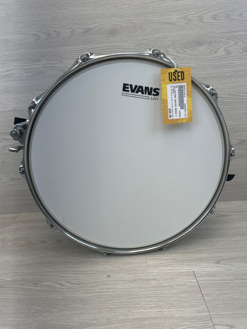 Vist Large View of Product Image Which is Used DW COLLECTORS SERIES BRASS 5.5X14 SNARE Metal Snare Drum 14"