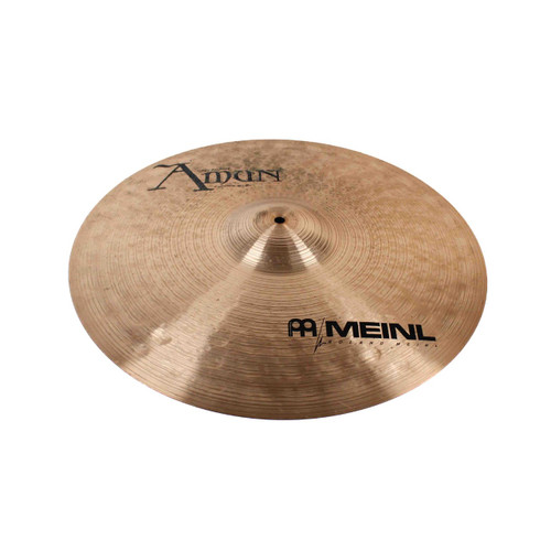 Vist Large View of Product Image Which is Used Meinl CAST BRONZE AMUN MEDIUM BIG BELL RIDE 20 Ride Cymbal 20"