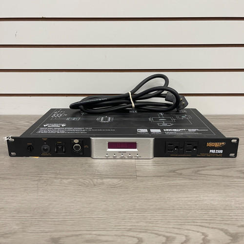 Vist Large View of Product Image Which is Used Monster Power PRO 2500 POWER CONDITIONER Pro Sound Product