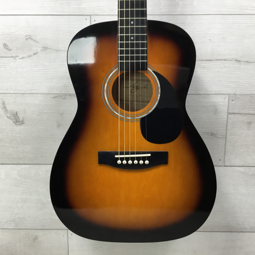 Vist Large View of Product Image Which is Used Jay Turser JJ43 3/4 Laminate Top Acoustic Guitar Sunburst