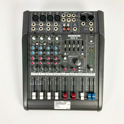 Vist Large View of Product Image Which is Used Mackie DFX 6 Mixing Console