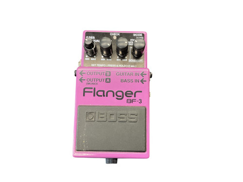 Vist Large View of Product Image Which is Used Boss BF-3 Flanger Pedal