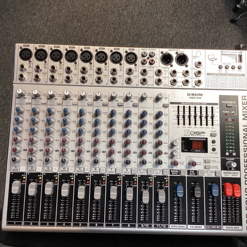Vist Large View of Product Image Which is Used G MARK GMX1200 Mixing Console