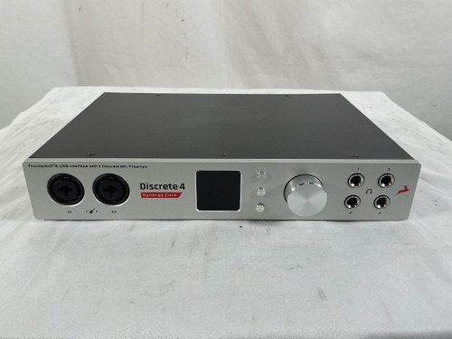 Vist Large View of Product Image Which is Used Antelope Audio DISCRETE 4 SYNERGY CORE Computer Interface 4 A/D Recording Inputs