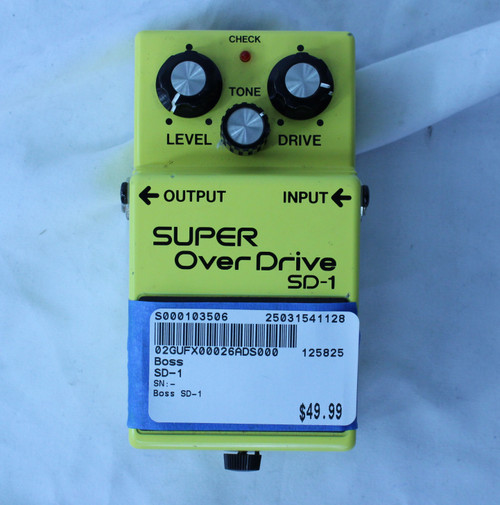 Vist Large View of Product Image Which is New BOSS SUPER OVERDRIVE