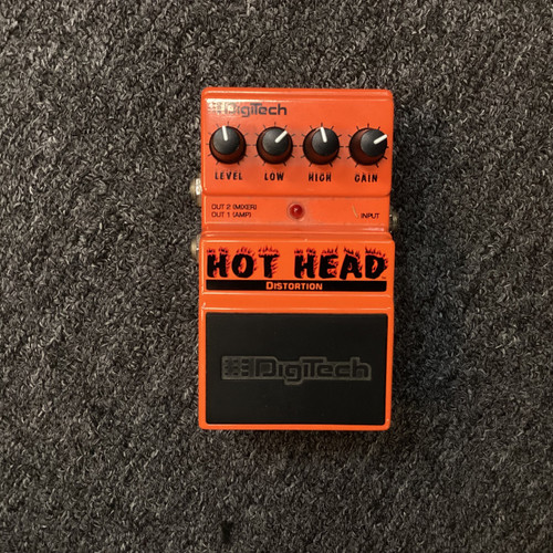 Vist Large View of Product Image Which is Used Digitech HOT HEAD Distortion Pedal