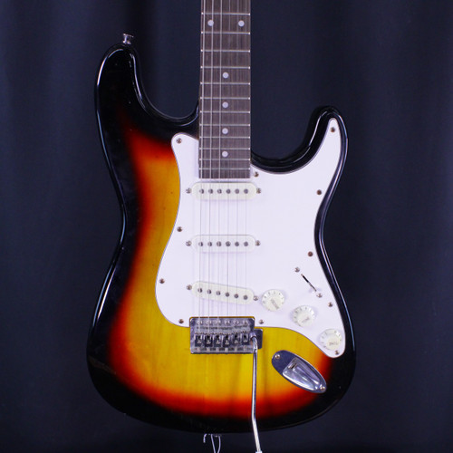 Vist Large View of Product Image Which is Used ROCKJAM STRAT-TYPE S Type Electric Guitar Sunburst 6-String
