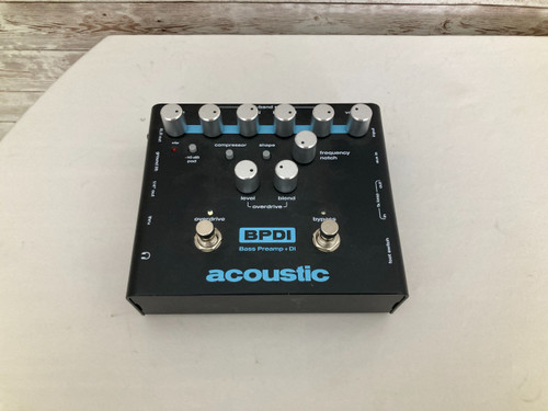 Vist Large View of Product Image Which is Used Acoustic BPDI Bass Pre-Amp Pedal