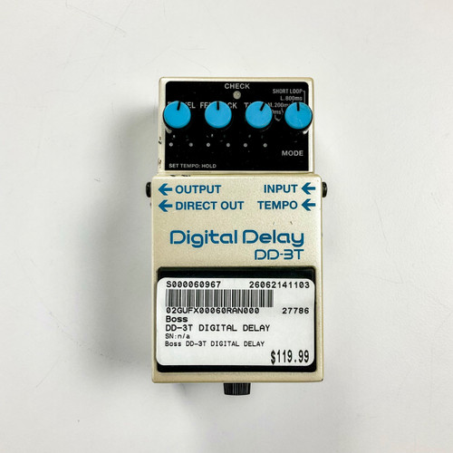 Vist Large View of Product Image Which is Used Boss DD-3T Digital Delay Pedal