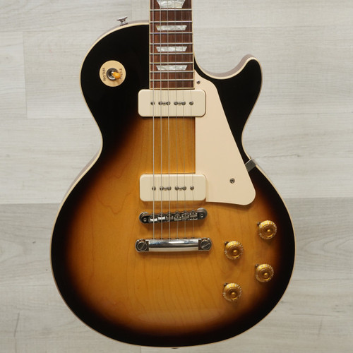 Vist Large View of Product Image Which is Used Gibson Les Paul Standard 50s P90 Electric Guitar Sunburst