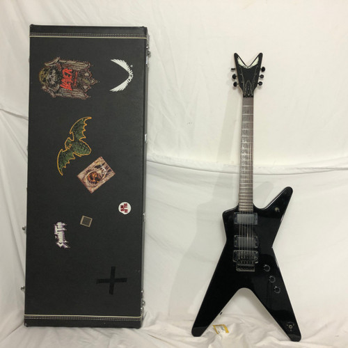 Vist Large View of Product Image Which is Used Dean ML FR Pointy Electric Guitar Black 6-String