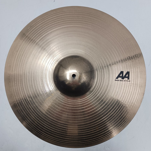Vist Large View of Product Image Which is Used Sabian 20 AA METAL RIDE Ride Cymbal 20"