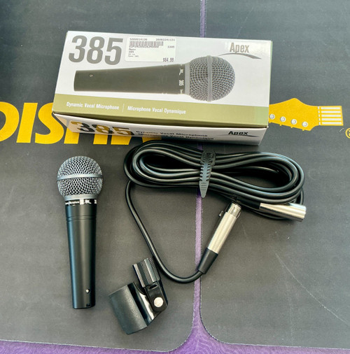 Vist Large View of Product Image Which is Used Apex 385 Dynamic Microphone