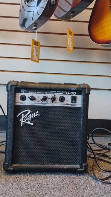 Vist Large View of Product Image Which is Used Rogue G10 Solid State Guitar Amp 1 x 5