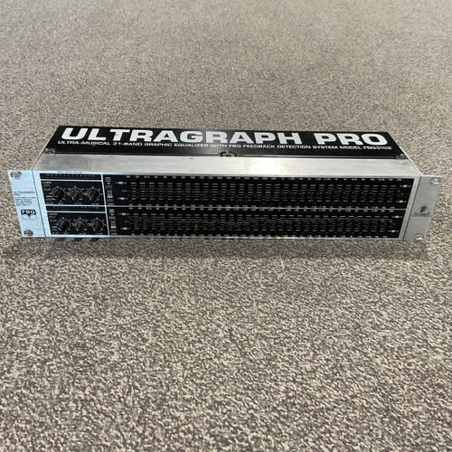 Vist Large View of Product Image Which is Used BEHRINGER ULTRAGRAPH PRO FBQ3102 Rackmount Equalizer