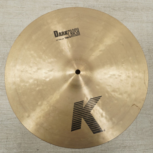 Vist Large View of Product Image Which is Used Zildjian K Dark Thin Crash Cymbal 15 - Inch