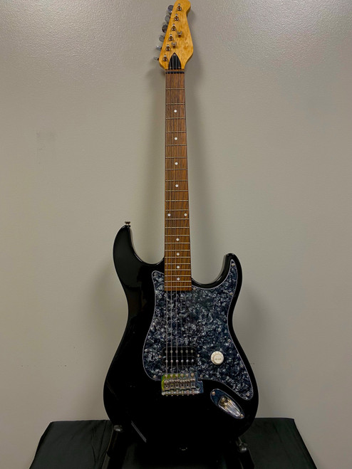 Vist Large View of Product Image Which is Used NONAME SINGLEBUCKER STRAT COPY S Type Electric Guitar Black 6-String