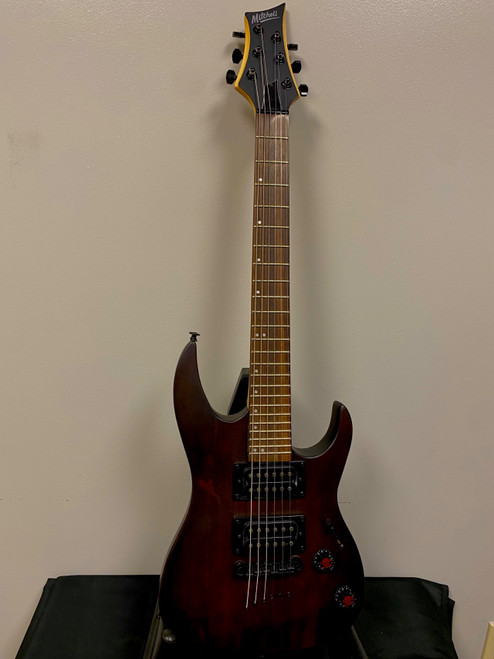 Vist Large View of Product Image Which is Used Mitchell MM100 Super S Electric Guitar Brown 6-String
