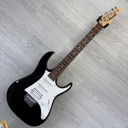 Vist Large View of Product Image Which is Used Ibanez GIO HSS ELECTRIC S Type Electric Guitar Black 6-String