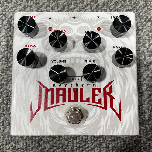 Vist Large View of Product Image Which is Used REVV NORTHERN MAULER GLENN FRICKER Guitar Distortion Pedal