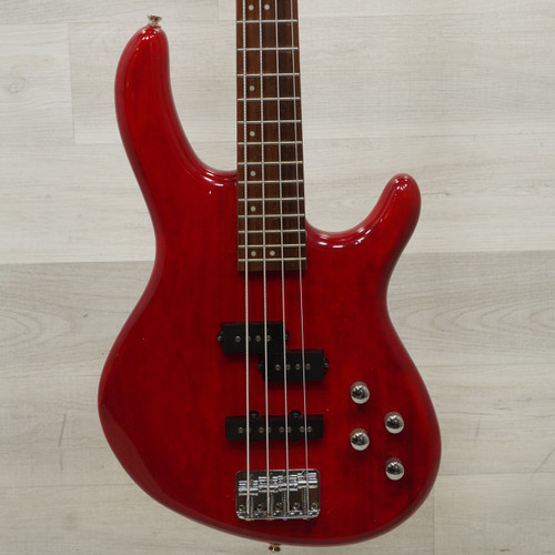 Vist Large View of Product Image Which is Used Cort Action Bass Plus Bass Guitar Red