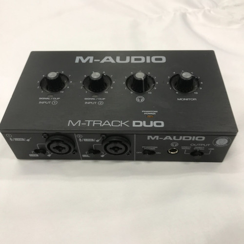 Vist Large View of Product Image Which is Used M-Audio M-TRACK DUO Computer Interface 2 A/D Recording Inputs