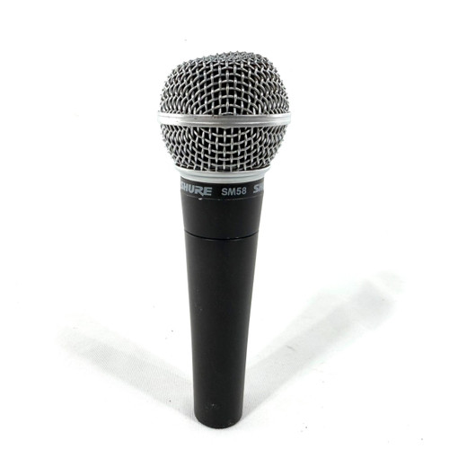 Vist Large View of Product Image Which is Used Shure SM58 Dynamic Microphone Dented Windscreen