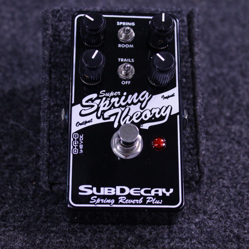 Vist Large View of Product Image Which is Used Subdecay SUPER SPRING THEORY Reverb Pedal