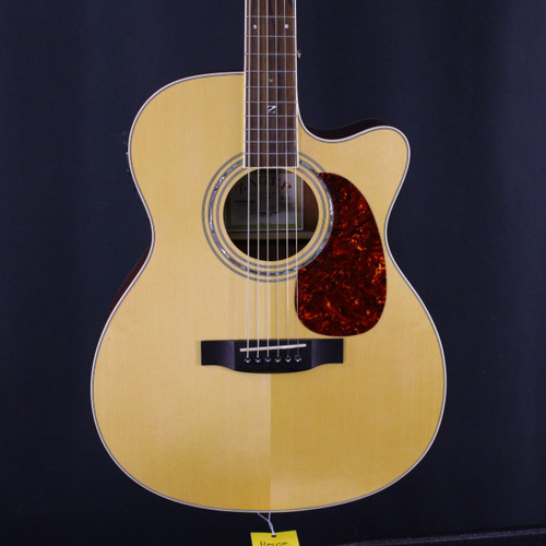 Vist Large View of Product Image Which is Used Zager ZAD-50CEOM ACOUSTIC ELECTRIC GUITAR Solid Top Acoustic Guitar Natural