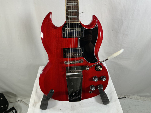 Vist Large View of Product Image Which is Used Epiphone SG STANDARD 61 MAESTRO VIBROLA SG Type Electric Guitar Red 6-String