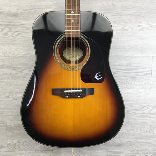 Vist Large View of Product Image Which is Used Epiphone PR-350E Laminate Top Acoustic Guitar Sunburst