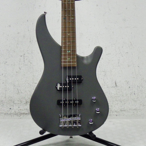 Vist Large View of Product Image Which is Used Mitchell MB100CS Bass Guitar Silver/Gray 4-String