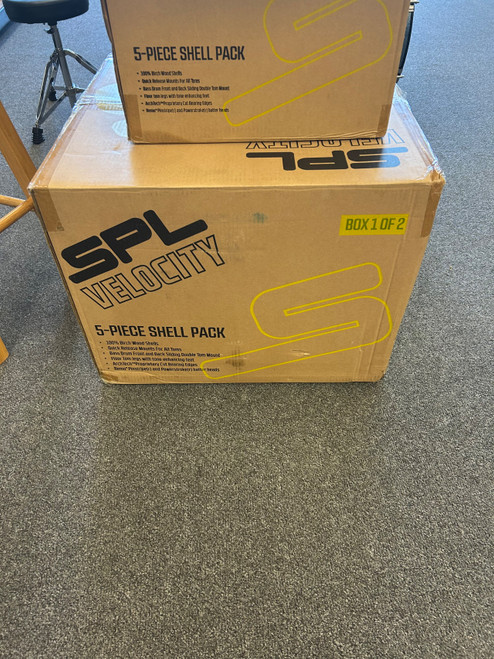 Vist Large View of Product Image Which is Used SPL VELOCITY 5PC SHELL PACK Drum Shell Kit Other 22" Kick Drum