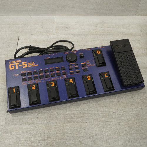 Vist Large View of Product Image Which is Used Boss GT-5 Floorboard Amp Modeling + Fx