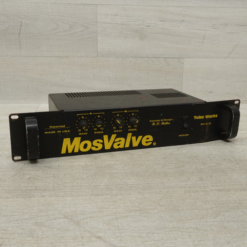 Vist Large View of Product Image Which is Used Tube Works Mosvalve Mv 962 Solid State Rackmount Amplifier Head