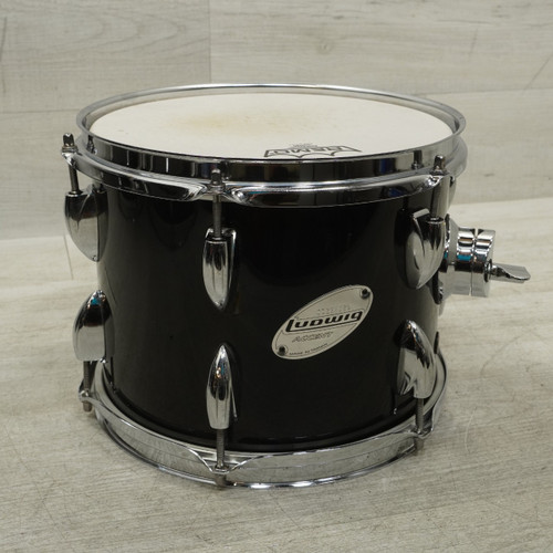 Vist Large View of Product Image Which is Used Ludwig Accent Rack Tom Black 10x8