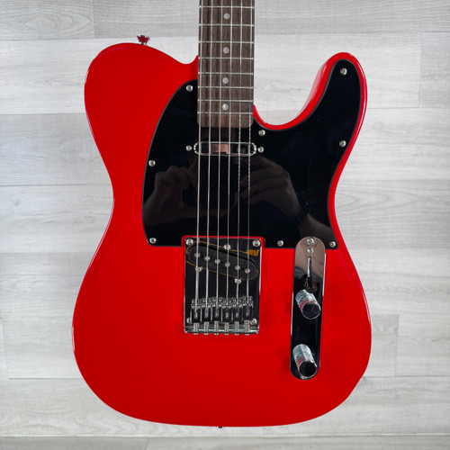Vist Large View of Product Image Which is Used Squier Sonic Telecaster Electric Guitar - Red