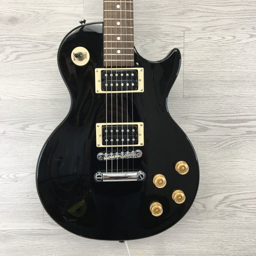 Vist Large View of Product Image Which is Used Epiphone LES PAUL 100 -WEAR- LP Type Electric Guitar Black 6-String