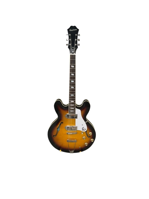 Vist Large View of Product Image Which is Used Epiphone CASINO Semi-Hollow Electric Guitar Sunburst 6-String