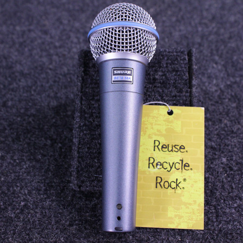 Vist Large View of Product Image Which is Used Shure BETA 58A VOCAL MICROPHONE Condenser Microphone