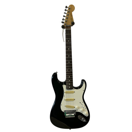 Vist Large View of Product Image Which is Used Squier STRAT 1987 MIJ SYSTEM 1 Vintage S Type Electric Guitar Black 6-String